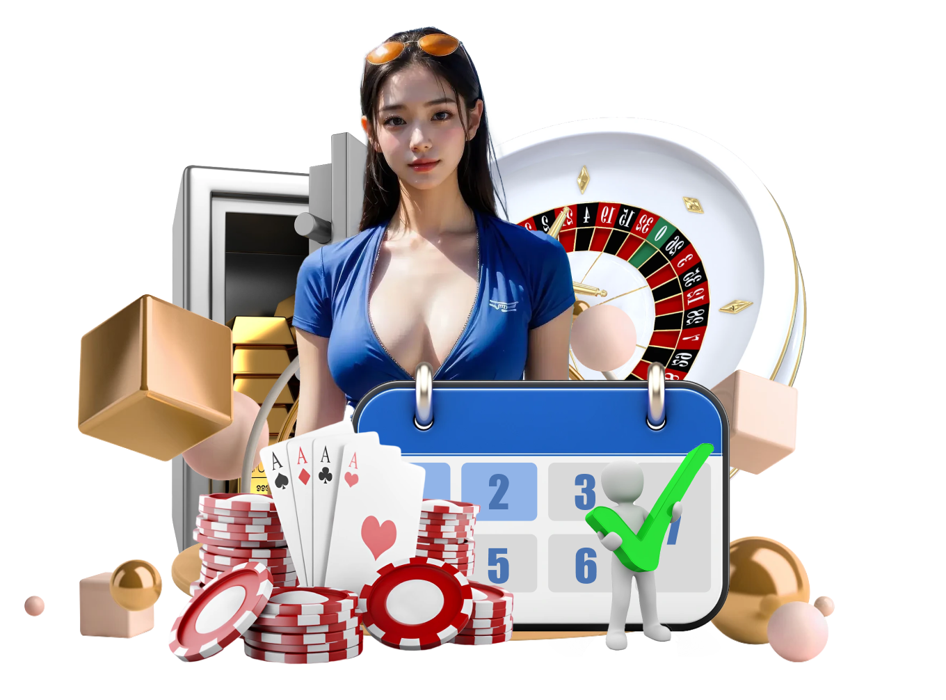 Phone screen showing live casino table loading options